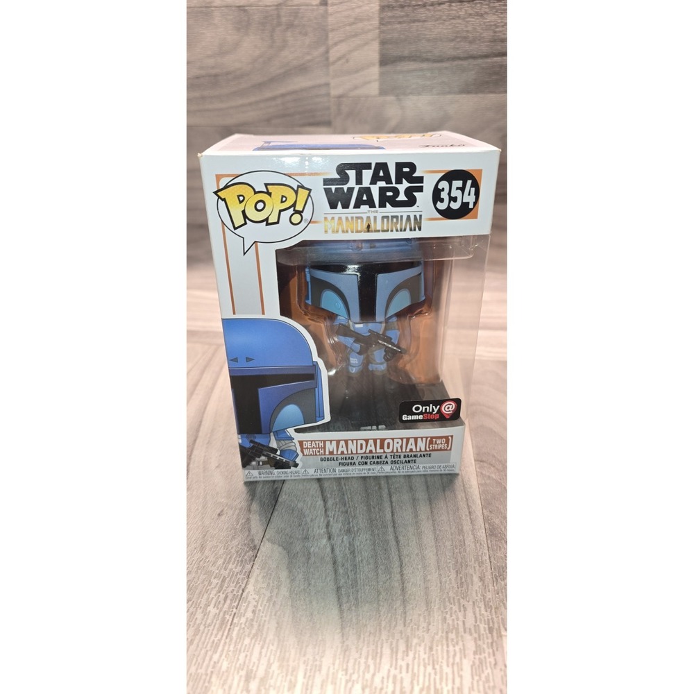 Funko Pop! Vinyl: Star Wars - Death Watch Mandalorian (Two Stripes) -...